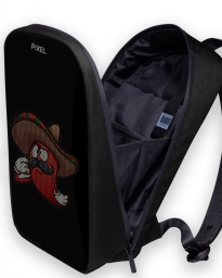 Рюкзак с LED-дисплеем PIXEL PLUS - BLACK MOON (черный)