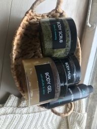 Уход за телом Sea SPA 1750гр ( Тоник , Гель ,Маска , Скраб )