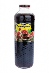 Сок "Дары Азербайджана" Гранатовый 1 л в стеклянной бутылке