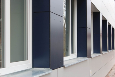 Фасадный антивандальный пластик для наружной отделки зданий и отделки балконов, вентфасадов