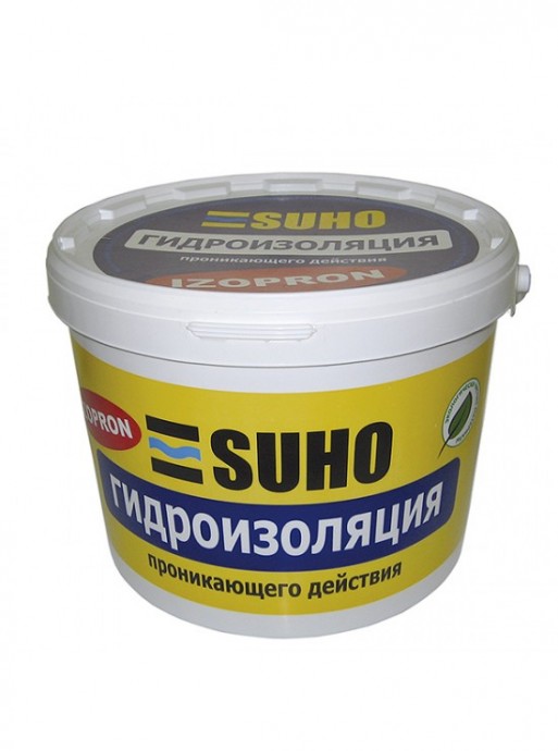 Гидроизоляционная сухая смесь проникающего действия "IZOPRON" SUHO (4 кг)