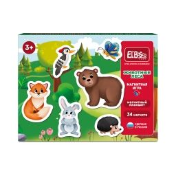 Магнитная игра "Животные леса" (в ассортименте)
