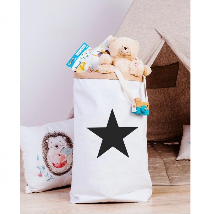 Эко-мешок для хранения детских игрушек «Звезда»