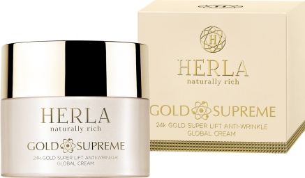 Лифтинг- крем для лица против морщин Золото Gold Supreme 24k gold super lift anti-wrinkle global cre