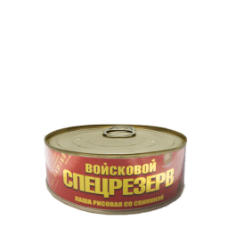 Каша рисовая со свининой Войсковой Спецрезерв