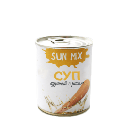 Суп куриный с рисом Sun Mix