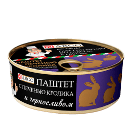 Паштет с печенью кролика и черносливом ARGO Pate&rsquo; dello chef
