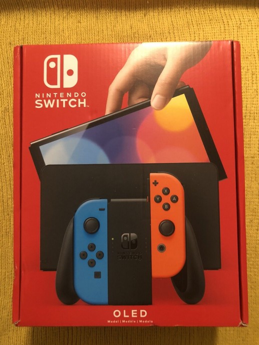 Консоль Nintendo Switch Oled Синий Красный JoyCon