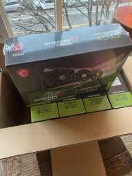 Видеокарта MSI RTX 4090 GAMING X TRIO 24 ГБ GDDR6X