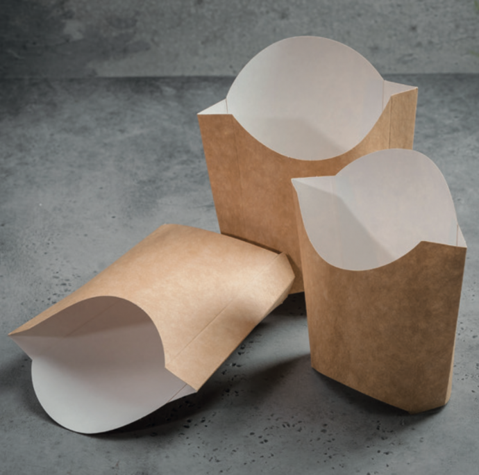 Бумажная упаковка для картофеля фри
