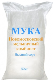 Мука пшеничная хлебопекарная в/с 50 кг