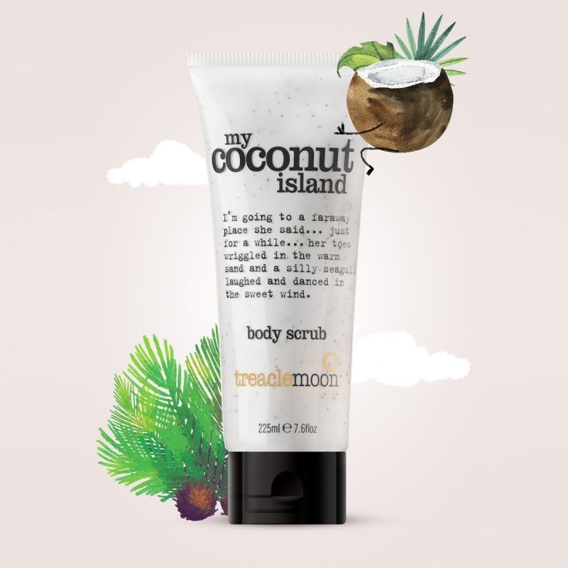 Скраб для тела Кокосовый Рай / My coconut island body scrub, 225 ml