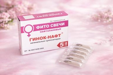 Нафталановая свеча суппозитория от бесплодия.