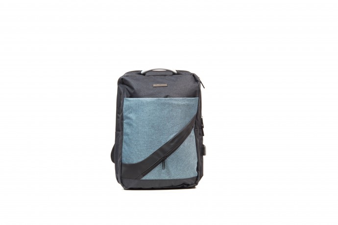 Рюкзак Dexpan серый с голубым Бирюзовый