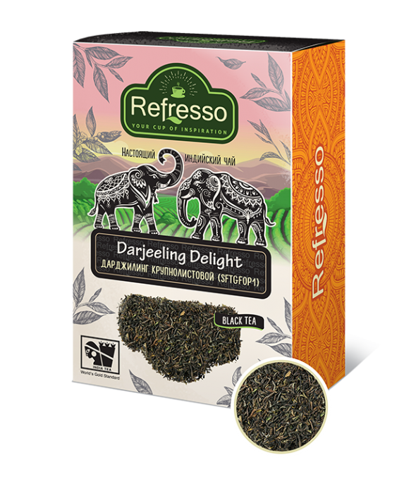 Refresso чай дарджилинг листовой 100 гр (Индия)