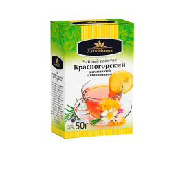 Чай Красногорский с шиповником