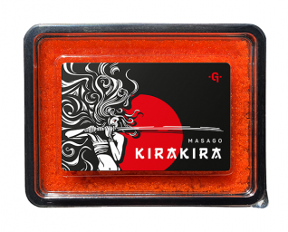 Икра масаго “KIRAKIRA” оранжевая