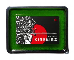 Икра масаго “KIRAKIRA” зеленая