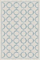 Ковер ANGEL 2,0х3,0 прямой T014A CREAM/BLUE