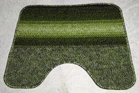 Ковры Люксор Люкс 60*60 с вырезом зеленый