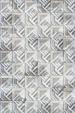 Ковер GIZA 0,8х1,5 прямой F169A L.GRAY / D.GRAY