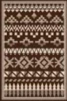 Ковер NOVARO 0,6х1,0м прямой 941-1-91