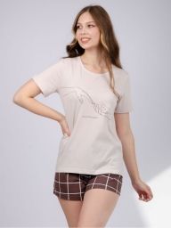 Пижама женская с шортами Malina