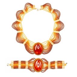 Комплект украшений "Волна"