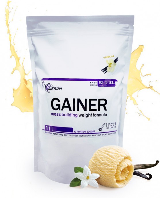 Гейнер Gainer Ferrum Nutrition 1000 гр. со вкусом: Ваниль, шоколад.
