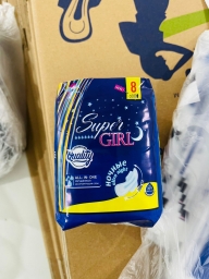 Женские гигиенические прокладки Super Girl Ultra Night (Ночные)