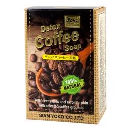 Антицеллюлитное детокс-мыло с кофе 80 гр. YOKO GOLD DETOX COFFEE SOAP 80 GR.