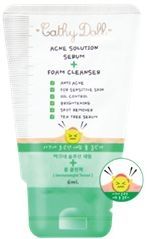 Очищающая пенка-сыворотка против акне.Acne Solution Serum Foam Cleanser 12ml