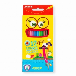 Цветные карандаши 12 цветов+1 в подарок