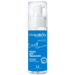 Belkosmex HYALURON Deep Hydration Пенка для умывания Интенсивное увлажнение и мягкое очищение 165мл
