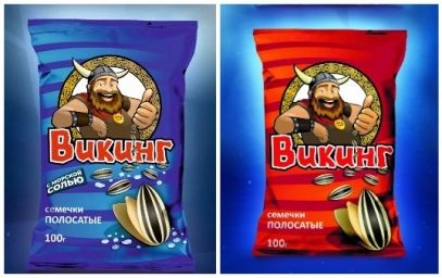 Семечки полосатые "Викинг" 100 гр