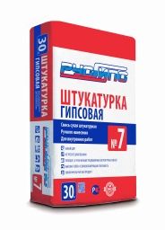 Смесь штукатурная гипсовая ручного нанесения №7