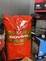 Кофе в зернах COVIM RUBINO, 1 кг , 90% Арабика, 10% Робуста