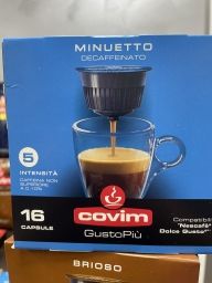 Кофе в капсулах COVIM Dolce Gusto, 50% Арабика, 50% Робуста, упаковка 16 капсул