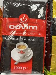 Кофе в зернах COVIM MISCELA BAR, 1 кг 50% Арабика, 50% Робуста