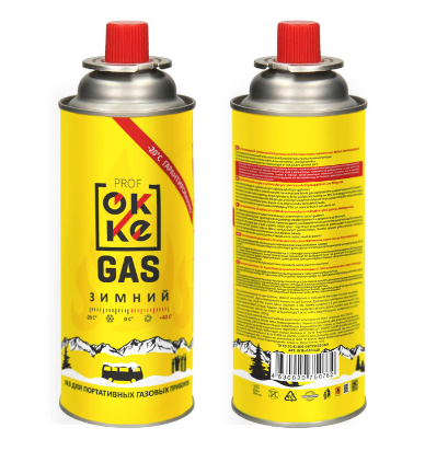 Газ для портативных газовых приборов ЗИМНИЙ