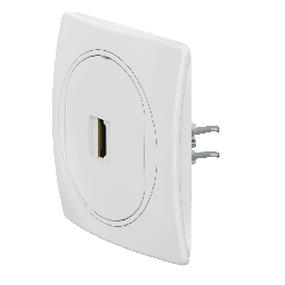 Розетка скрытой установки CADUCEUS ALING EON с модулем Keystone HDMI тип A-A