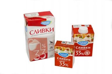 Ультрапастеризованные натуральные сливки Чудское озеро 33% Ультрапастеризованные натуральные сливки Чудское озеро 33%