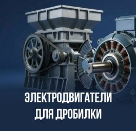 Электродвигатели для дробилки