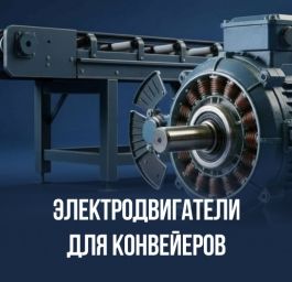 Электродвигатели для конвейеров