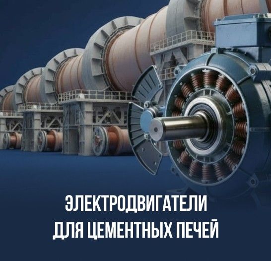 Электродвигатели для цементных печей