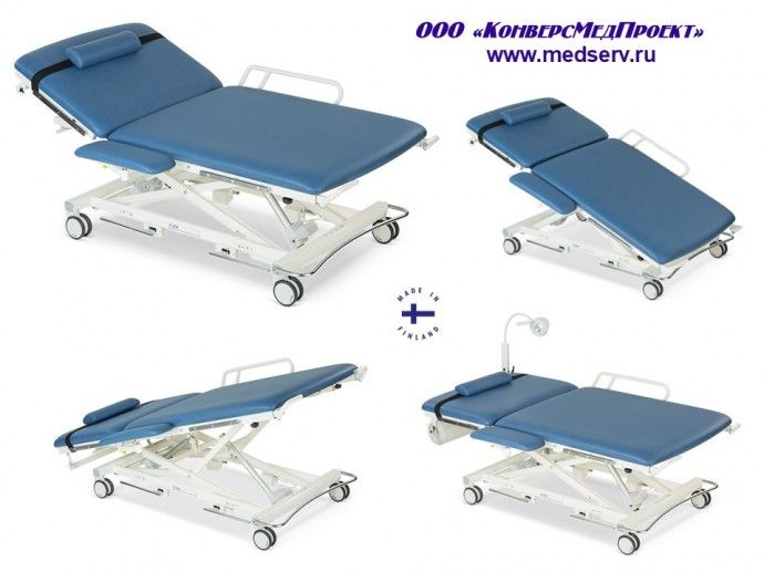Стол для осмотра бариатрических пациентов 4040XL, Lojer, Финляндия Стол для осмотра бариатрических пациентов 4040XL, Lojer, Финляндия