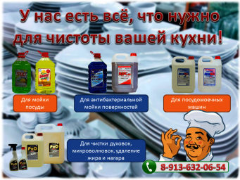 Моющие средства для общепита